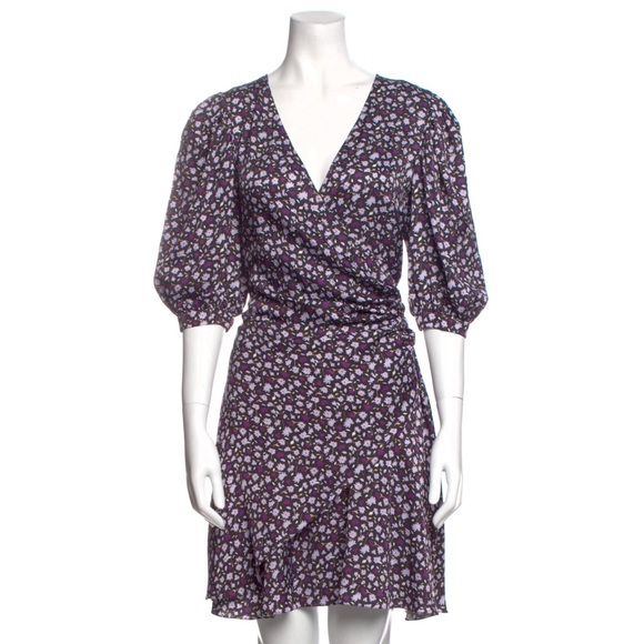 NWT Chinti & Parker Gabriel Floral Mini Dress. Size 8 - Picture 6 of 6